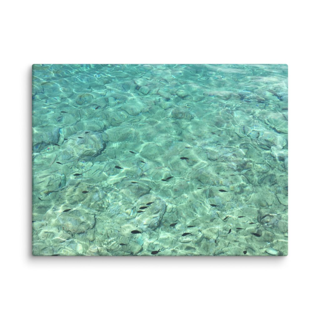 Mediterranean Summer Sea Canvas
