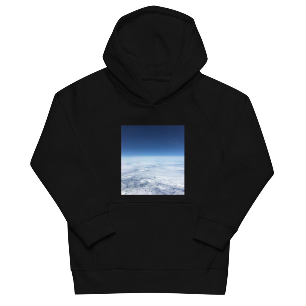 Kids eco hoodie Earth View#1