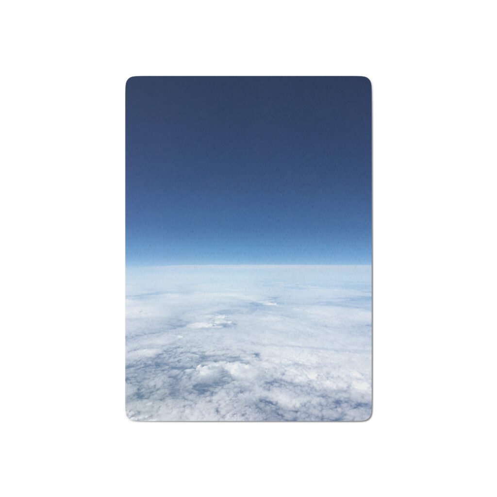Poker playing cards Earth View #1