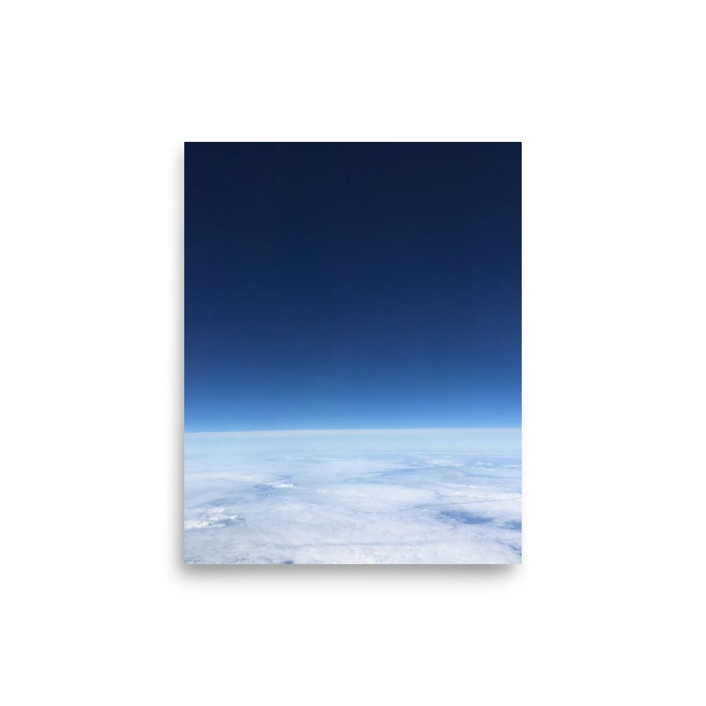 Earth View #2 Photo paper poster