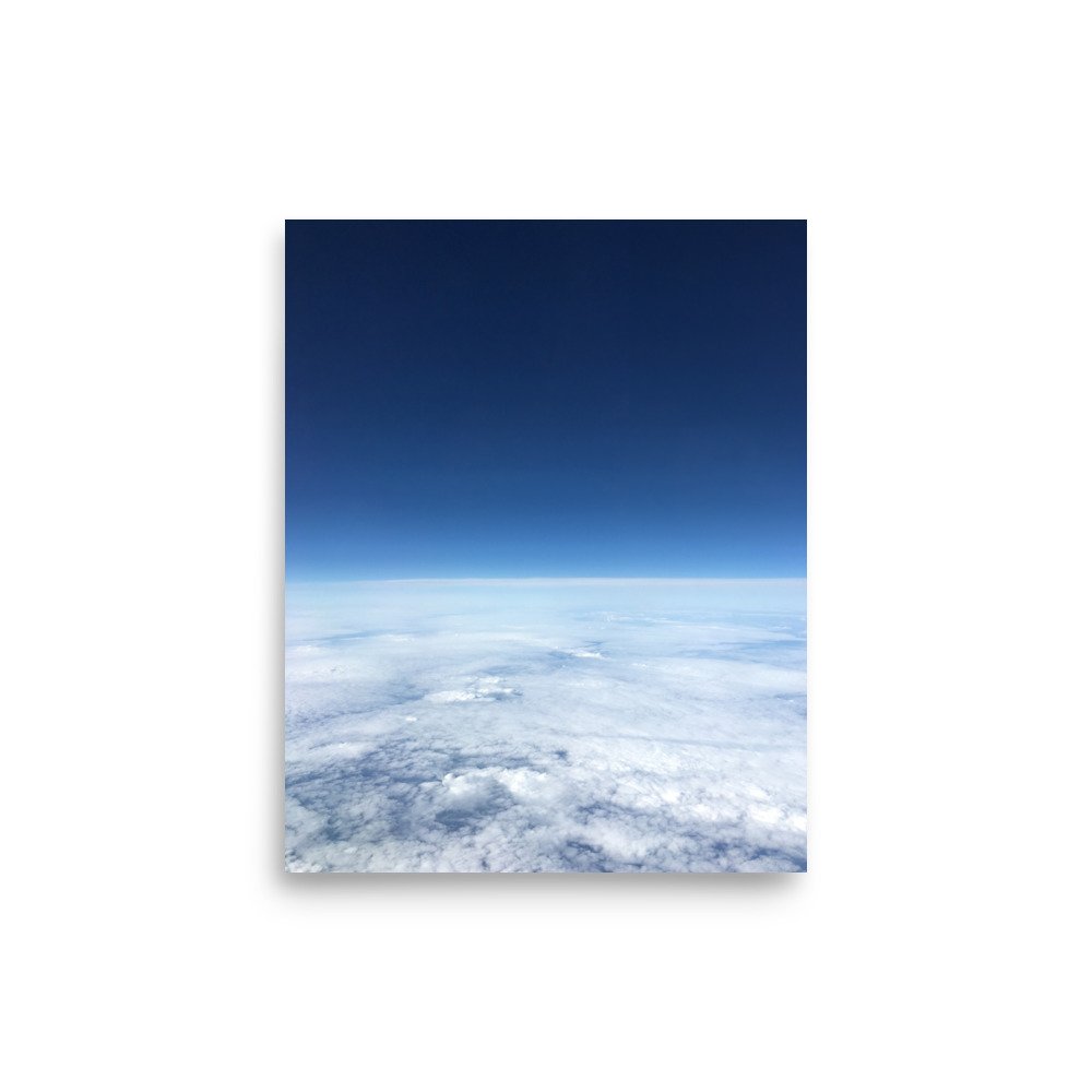 Poster Earth view #1