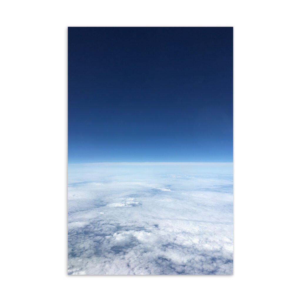 Earth view #1 Postcard