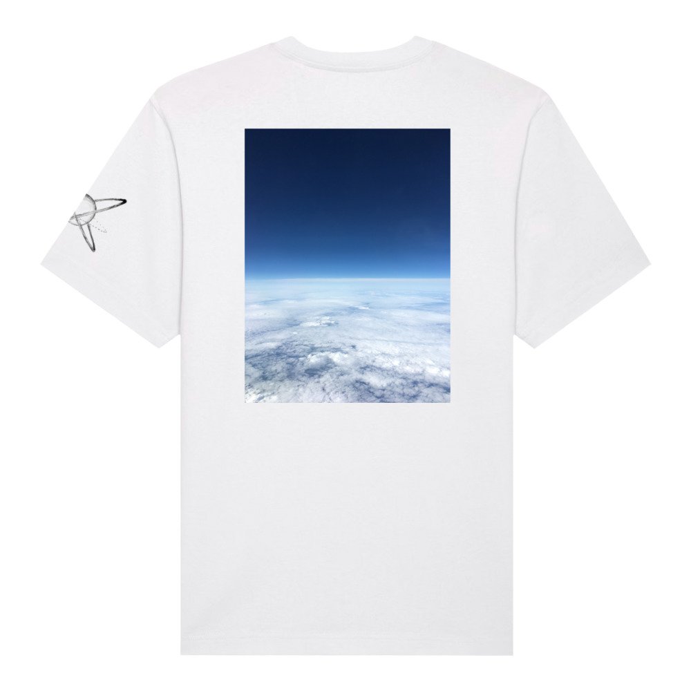 Unisex heavyweight t-shirt Earth view #1