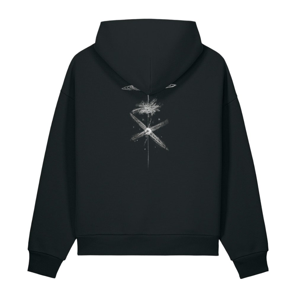 Unisex sculpted heavyweight hoodie Space Inspired