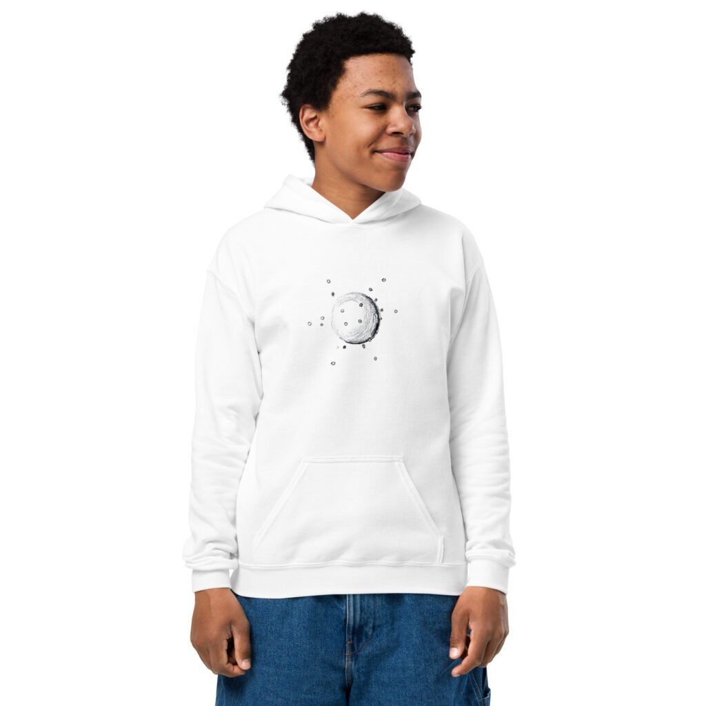 Youth heavy blend Space Inspired Hoodie